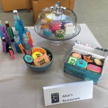 Photo of cookies on a table