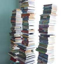 Book tower.