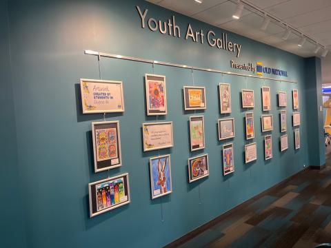 Youth Art Wall Presented by Old National Bank