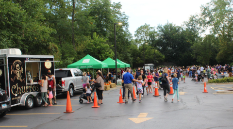 Crowd at Fall Fest