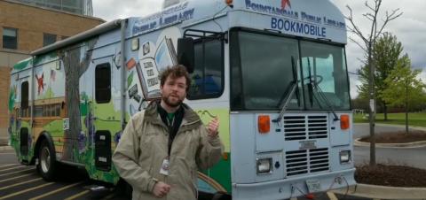 Fountaindale Public Library Bookmobile.